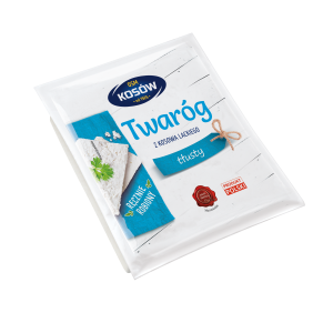 Twaróg tłusty krajanka kostka ok. 250 g