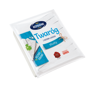 Twaróg tłusty krajanka kostka ok. 400 g