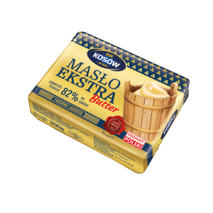 Masło Extra 82% tłuszczu kostka 200 g