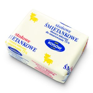 Masło stołowe śmietankowe 73% tłuszczu kostka 200 g